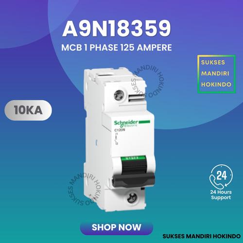 [EZM.1110553] MCB 1 Phase 125 Ampere C120N 10kA Schneider 1P 125A Original SNI