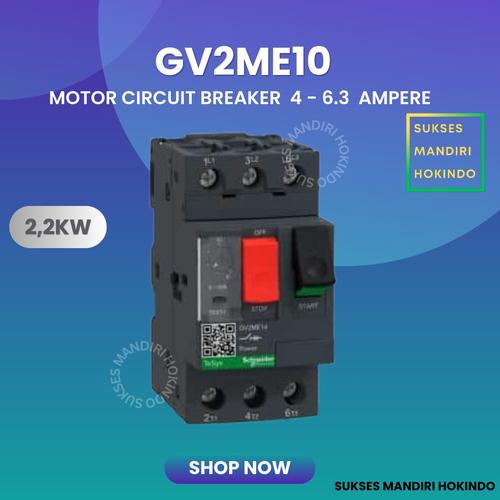 [EZM.1110592] Schneider GV2ME10 Motor Circuit Breaker 4 - 6,3 Ampere Original SNI