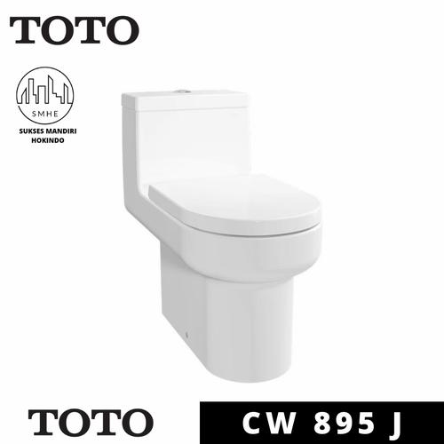[EZM.1110670] Closet Duduk TOTO CW895J Toilet Duduk Original Tutup Soft Closeing