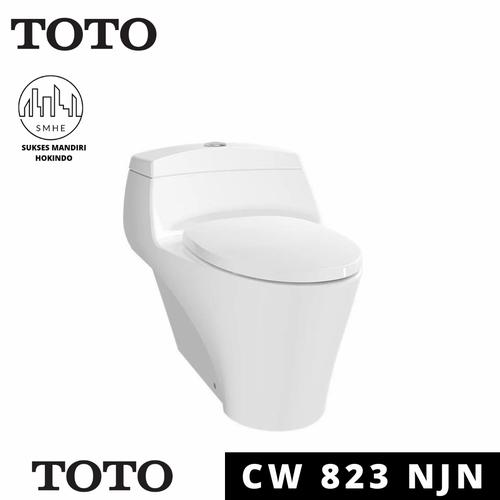 [EZM.1110673] Toilet Duduk TOTO Closet Duduk CW823NJN Tutup Soft Closeing Original
