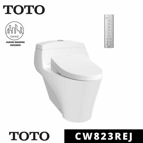 [EZM.1110676] Closet Duduk TOTO Toilet Duduk CW823REJ Kloset Duduk Soft Closeing ORI
