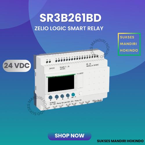 [EZM.1110682] Schneider SR3B261BD 24 V DC Zelio Logic Original SNI