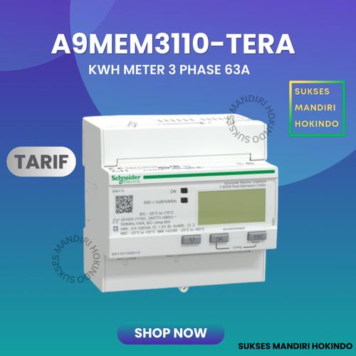 [EZM.1110707] KWH Energi Meter IEM3110 3 phase 63 Ampere Pulse Output Schneider ORI