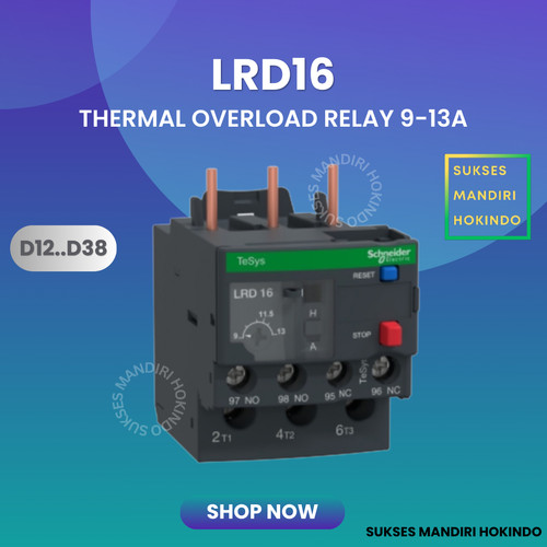 [EZM.1110832] LRD16 LRD 16 Thermal Overload Relay Schneider TeSys Original SNI