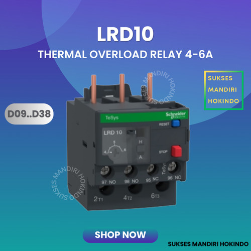 [EZM.1110835] LRD10 LRD 10 Thermal Overload Relay Schneider TeSys Original SNI