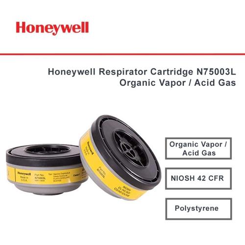 [EZO.4500068] Honeywell Respirator Cartridge Organic Vapor and Acid Gas N75003L