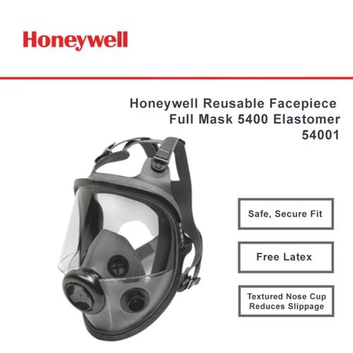 [EZO.4500014] Honeywell Reusable Facepiece Full Mask 54001 Elastomer