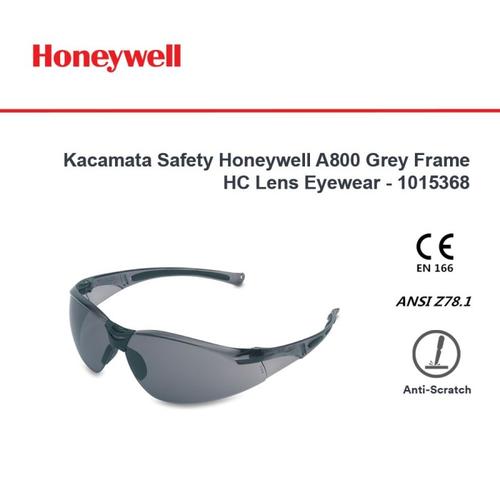 [EZO.4500045] Kacamata Safety Honeywell A800 Grey Frame HC Lens Eyewear - 1015368