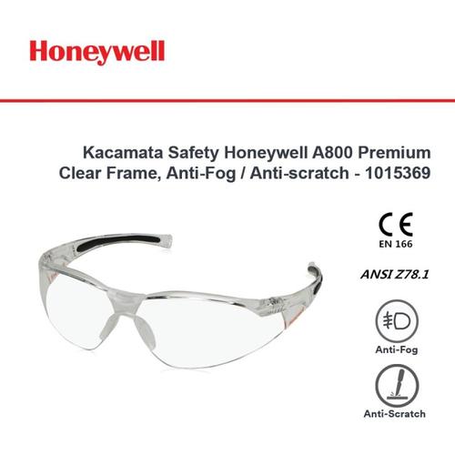 [EZO.4500050] Kacamata Safety Honeywell A800 Premium Clear Frame - 1015369