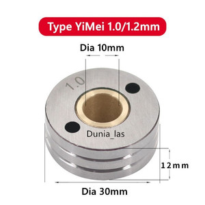 Type YIMEI OTC Roller Wire Feeder Double Drive MIG 0.8-1.0 1.0-1.2mm