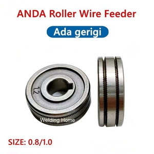 Roller Wire Feeder Wheel Type ANDA MIG 0.8-1.0mm Double Drive 5kg gigi