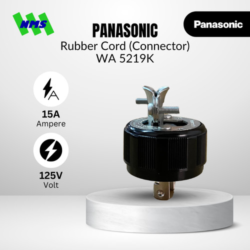 [EZM.1040274] Sambungan LIstrik PANASONIC WA5219K WF6215 Twist Lock Safety Plug Female / Male Connector
