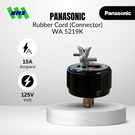 [EZM.1040274] Sambungan LIstrik PANASONIC WA5219K WF6215 Twist Lock Safety Plug Female / Male Connector