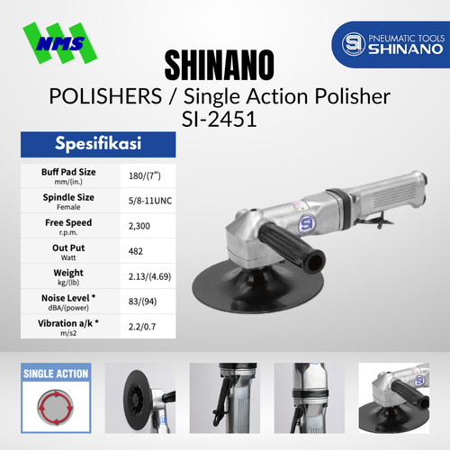 [EZM.1040283] POLISHERS / Single Action Polisher SI-2451