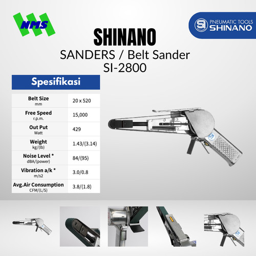 [EZM.1040287] SANDERS / Belt Sander SI-2800