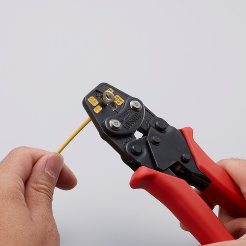 [EZM.1040327] Tang Crimping LOBSTER AK2MA EBI Mini Crimp for Bare Crimp Terminals Kapasitas 0.3 ~ 5.5mm