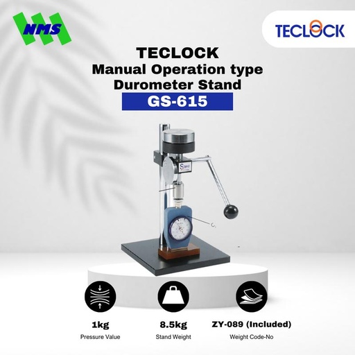 [EZM.1040437] TECLOCK GS-615 Manual Operation type Durometer Stand