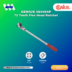 [EZM.1041015] Ratchet Handle GENIUS 484464P Ratchet 1/2" Panjang = 430mm