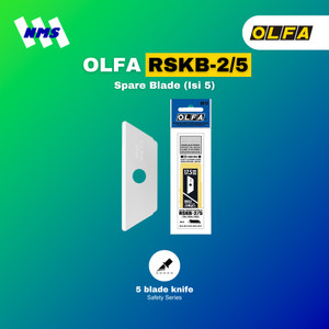 [EZM.1041201] Refill Pisau OLFA RSKB-2/5 Spare Blade untuk Cutter SK Original isi 5