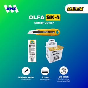 [EZM.1041202] OLFA SK-4 Safety Cutter Original