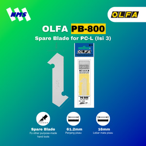 [EZM.1041205] OLFA PB-800 Spare Blade for PC-L(3pcs pack) Original