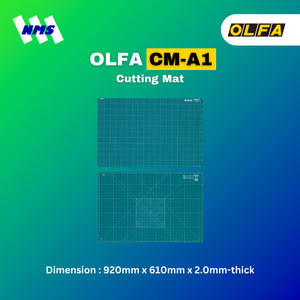 [EZM.1041214] Alas Potong OLFA CM-A1 Cutting Mat 92 x 61 cm Original