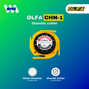 [EZM.1041215] Pisau Motif Kain OLFA CHN-1 Chenille Cutter Pisau Kater Pemotong Perca