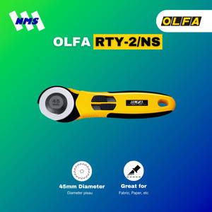 [EZM.1041231] Alat Gunting Kain OLFA RTY-2/NS Rotary Cutter Pisau Cuter Bulat