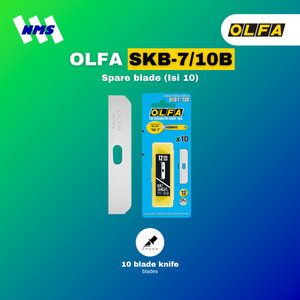 [EZM.1041232] Refill Pisau OLFA SKB-7/10B Spare Blade for SK Safety Cutter Original