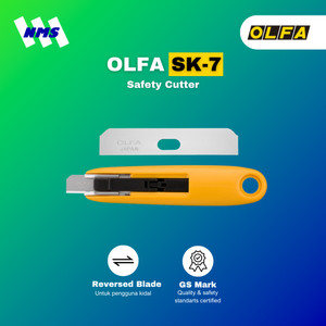 [EZM.1041239] Cutter Safety OLFA SK-7 Original Pisau Pemotong
