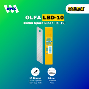 [EZM.1041247] Refill Cutter OLFA LBD-10 Spare Blade Isi 10 Pisau Original Japan