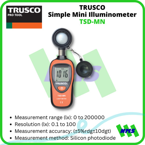 [EZM.1041396] Pengukur Cahaya TRUSCO TSD-MN Simple Mini Illuminometer