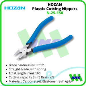 [EZM.1041486] Tang Potong HOZAN N-25-150 Diagonal Cutting Nippers Japan