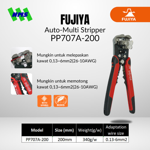 [EZM.1041566] Tang Kupas FUJIYA PP707A-200 Auto Multi Stripper Japan