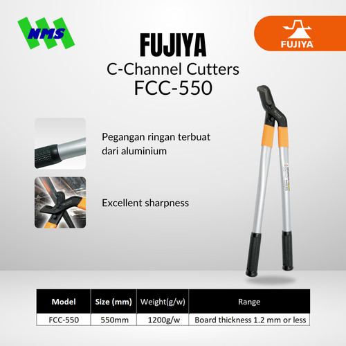 [EZM.1041574] Tang Potong FUJIYA FCC-550 C-Channel Cutters Japan 550mm 22 Inci