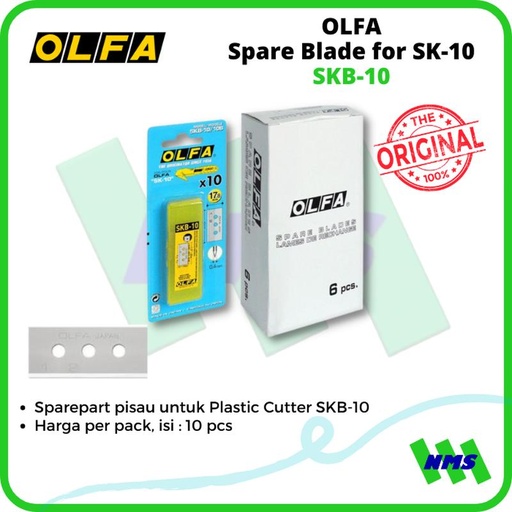 [EZM.1041604] Mata Pisau OLFA SKB-10 Spare Blade for SK-10 Refill Cutter