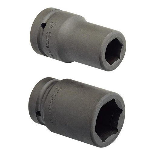 [EZM.1042475] Tools deep impact socket drive 1 inch ukuran 65 mm GENIUS