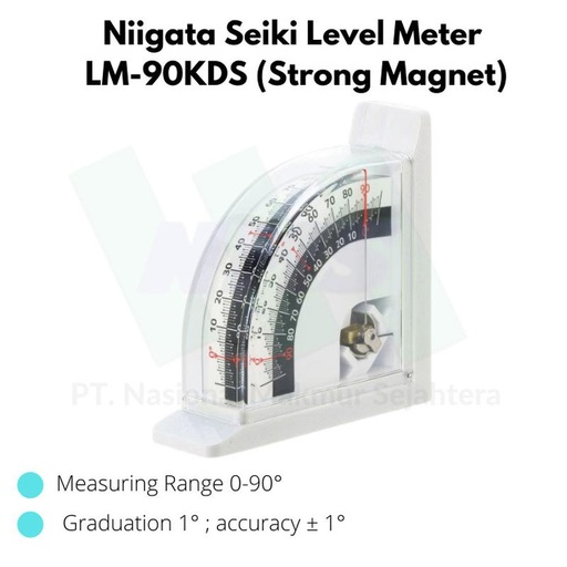 [EZM.1042486] Niigata Seiki Level Meter LM-90KDS