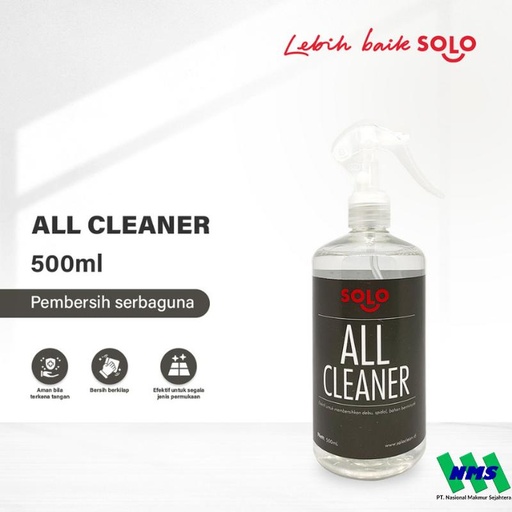 [EZM.1044260] Cairan Pembersih Serbaguna All Cleaner Solo 500mL Mengandung Alkohol