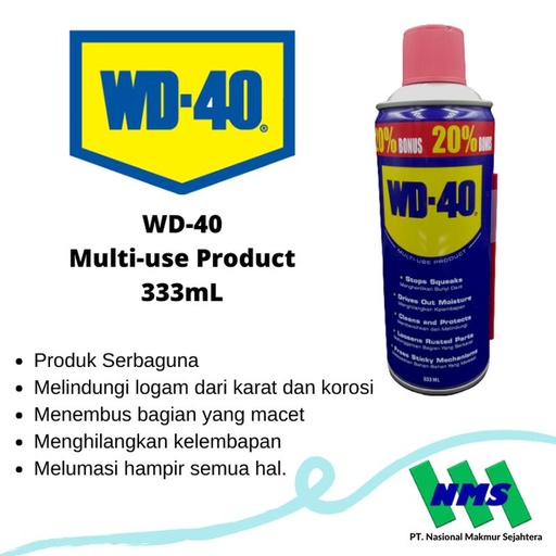 [EZM.1042728] WD-40 Multi-use Product 333mL Pelumas Serbaguna WD40 WD 40