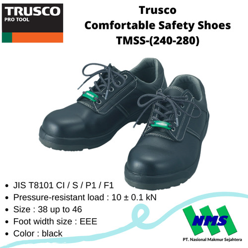 [EZM.1042730] Trusco 329-5061 Comfortable Safety Shoes TMSS-(240-280) Sepatu Proyek