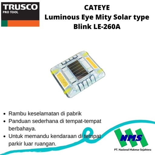 [EZM.1042796] TRUSCO 417-4861 CATEYE Luminous Eye Mity Solar type Blink LE-260A