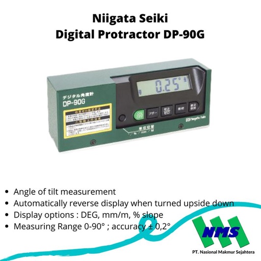 [EZM.1042832] Niigata Seiki Level Meter DP-90
