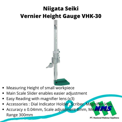 [EZM.1042837] Niigata Seiki Vernier Height Gauge VHK-30