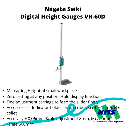 [EZM.1042838] Niigata seiki Digital Height Gauges VH-60D