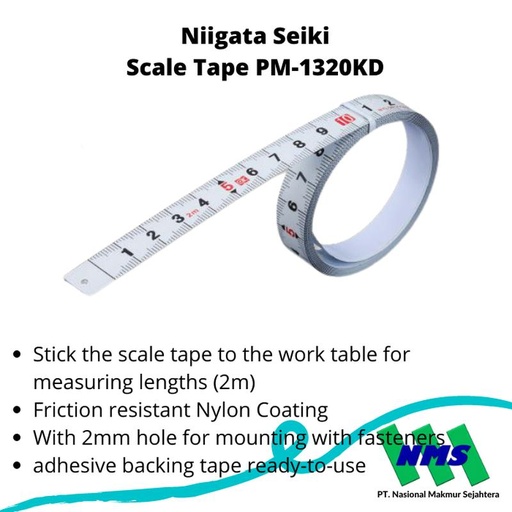 [EZM.1042847] Niigata Seiki Scale Tape PM-1320KD