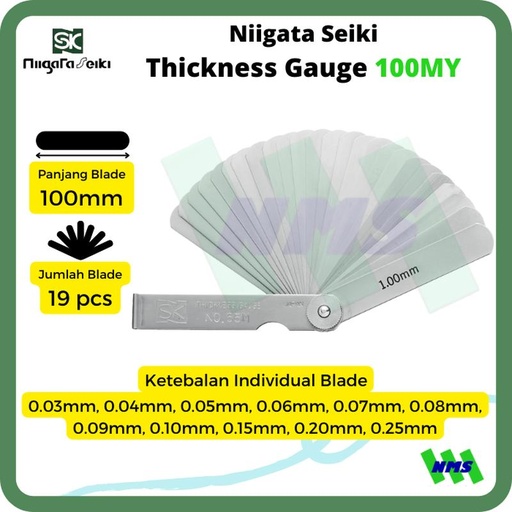 [EZM.1042853] Niigata Seiki Thickness Gauge 100MY