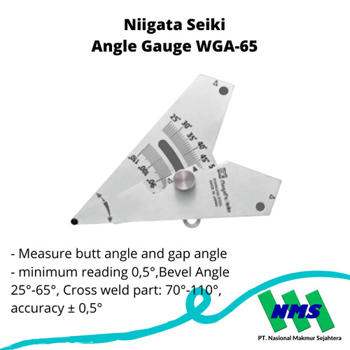 [EZM.1042902] Niigata Seiki Angle Gauge WGA-65