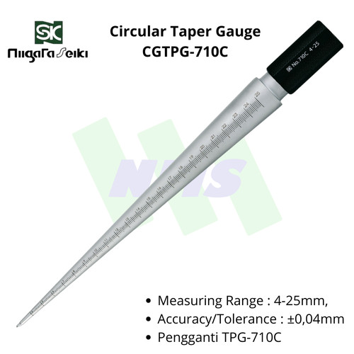 [EZM.1042904] Niigata Seiki Taper Gauge TPG-710C