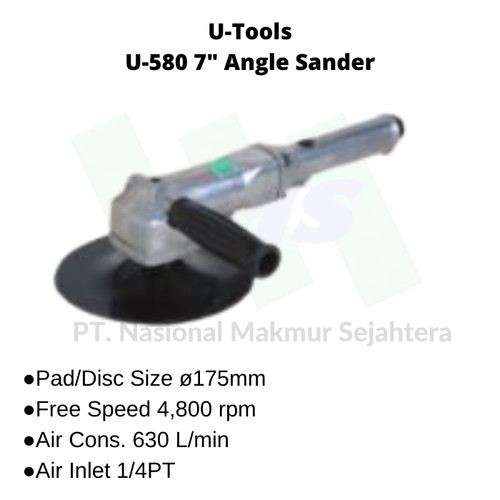 [EZM.1042912] U-580 U-Tool 7" Angle Sander